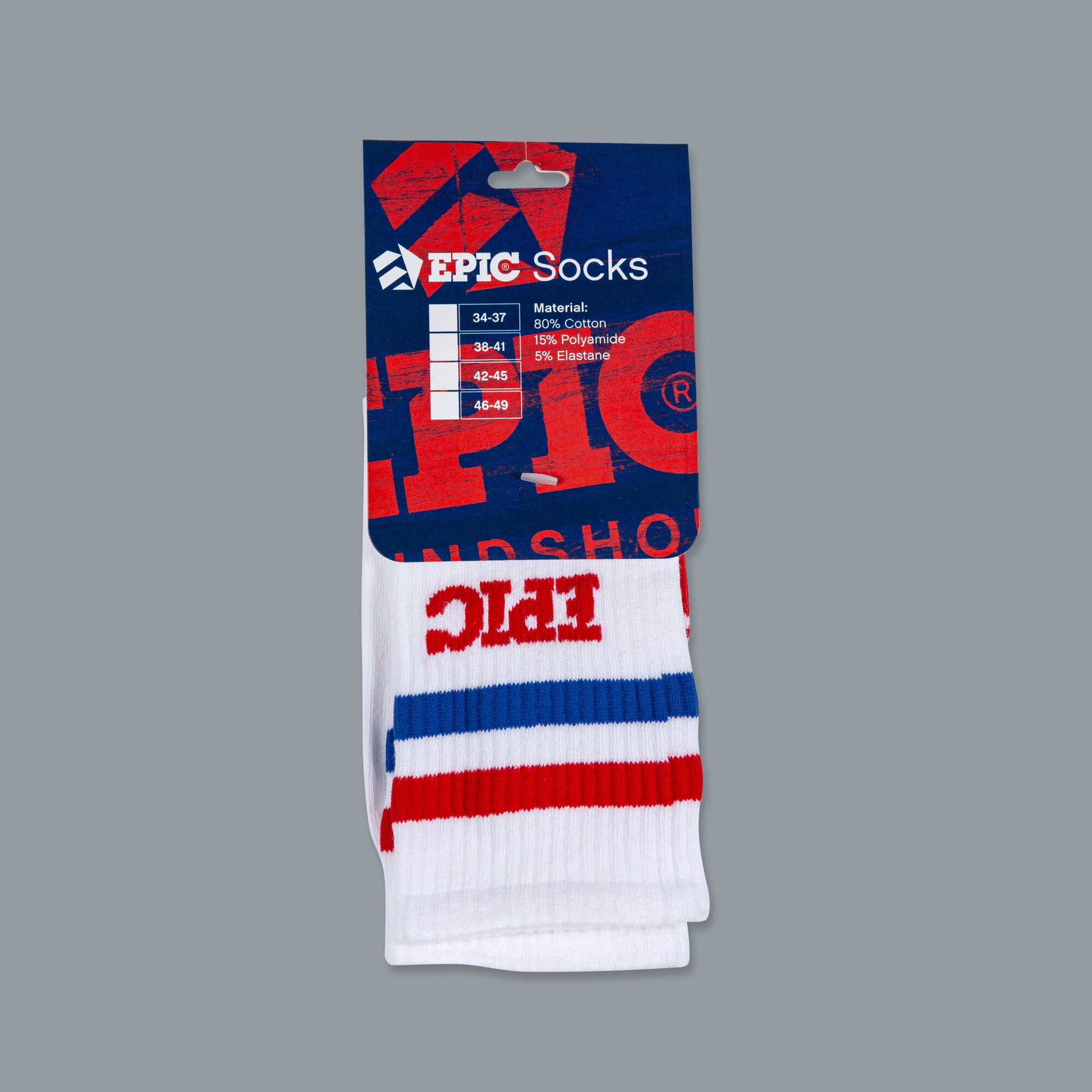 Epic Socks White (3)