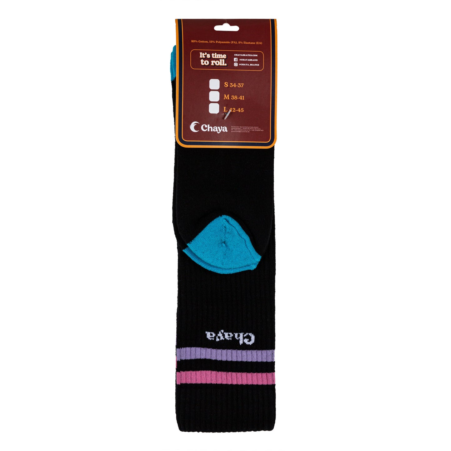 Chaya Skate Socks Black (3)