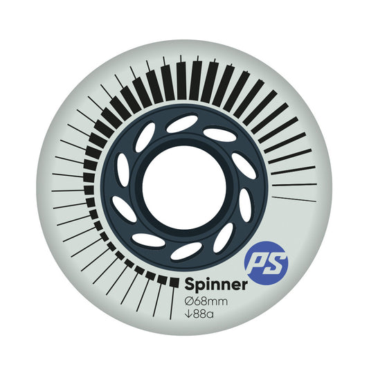 Spinner 68/88A White, 4-pack