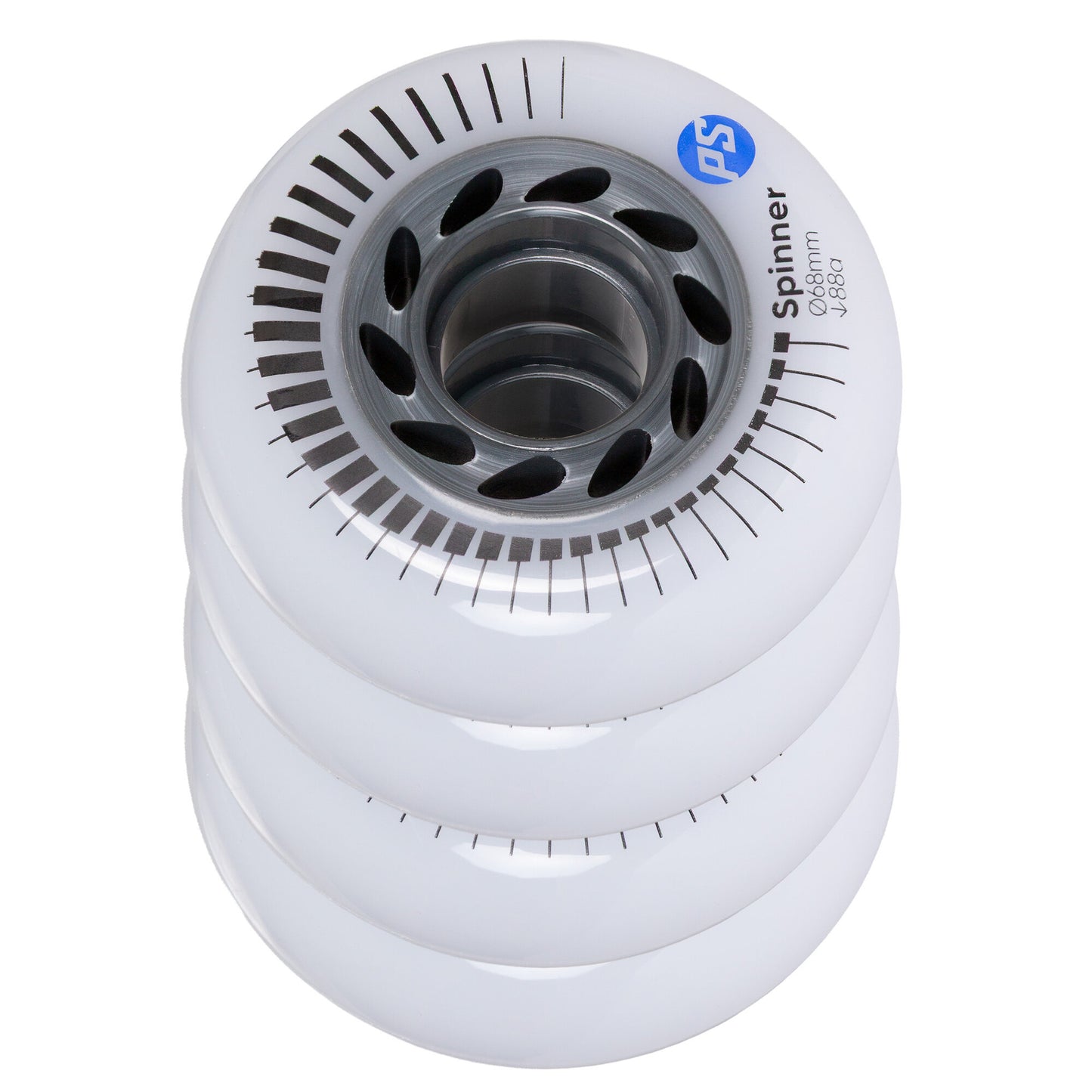 Spinner 68/88A White, 4-pack (2)