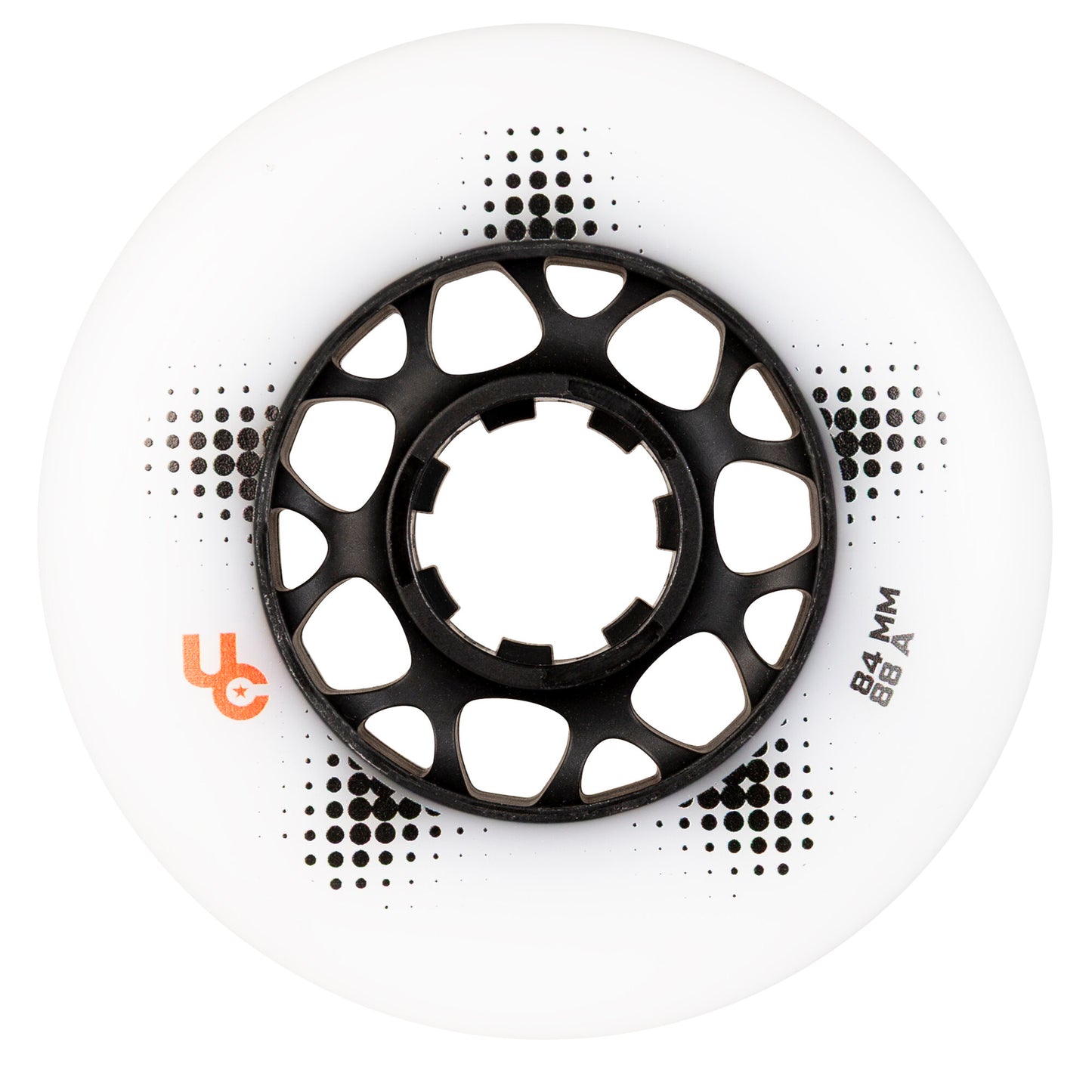Team PRO 84mm/88a white, 4-Pack