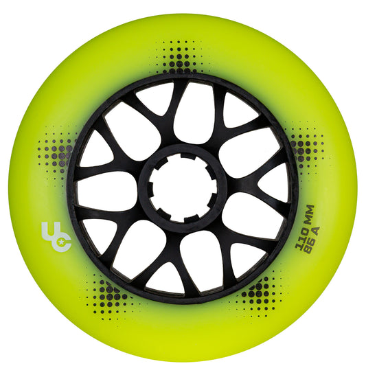 Team PRO 110mm/86a yellow, 3-Pack