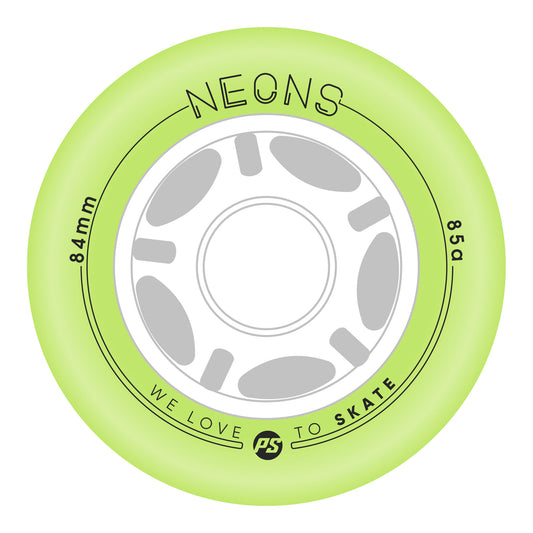 Neons LED 84/85A Green 4-pack