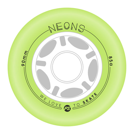 Neons LED 90/85A Green 4-pack