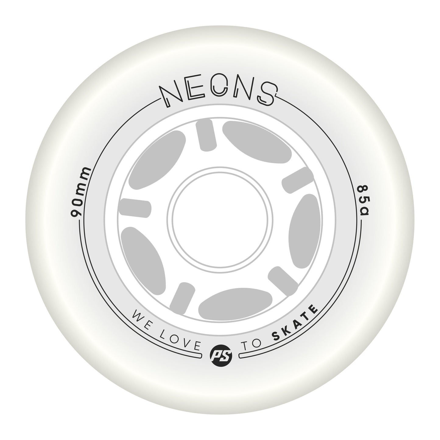 Neons LED 90/85A White 4-pack