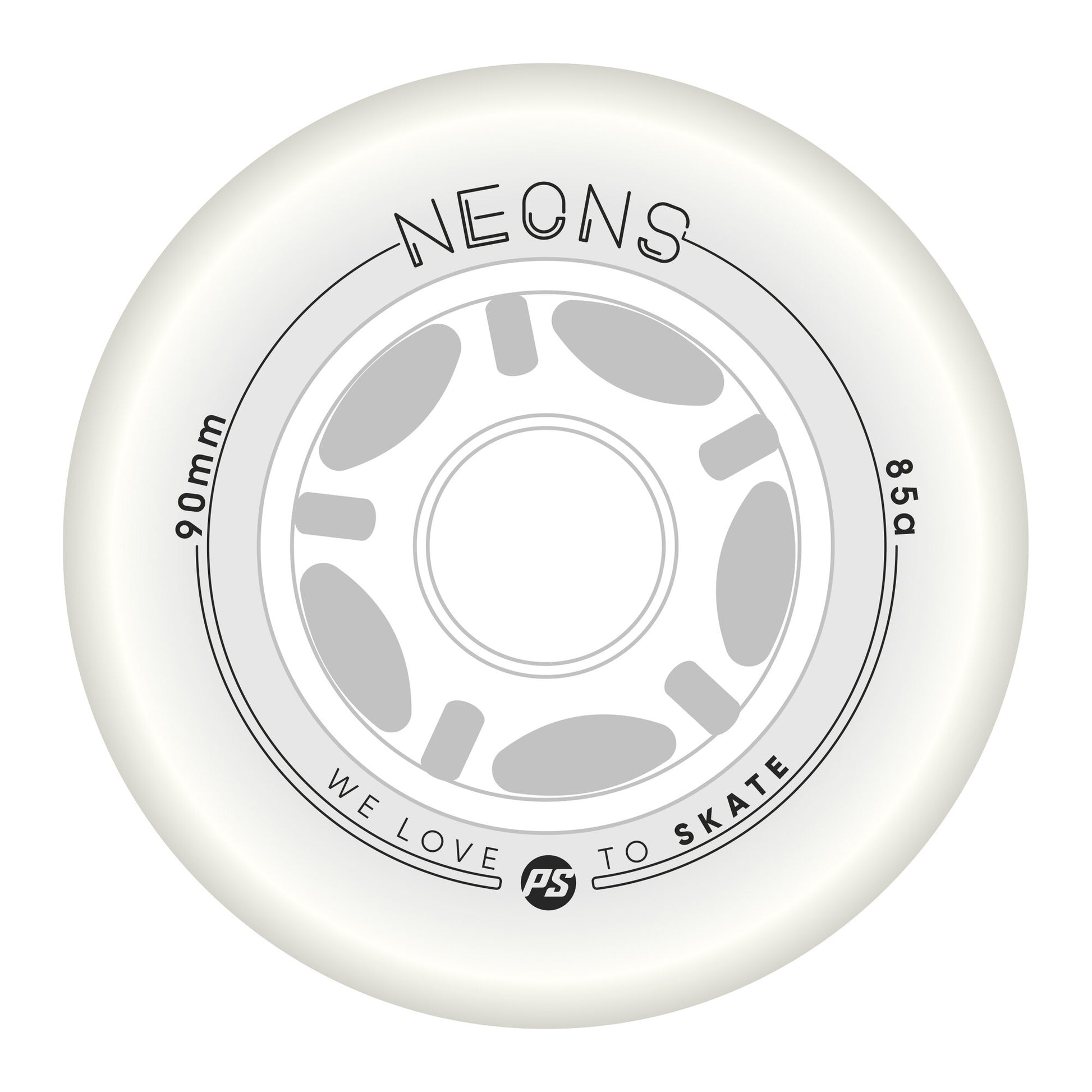 Neons LED 90/85A White 4-pack