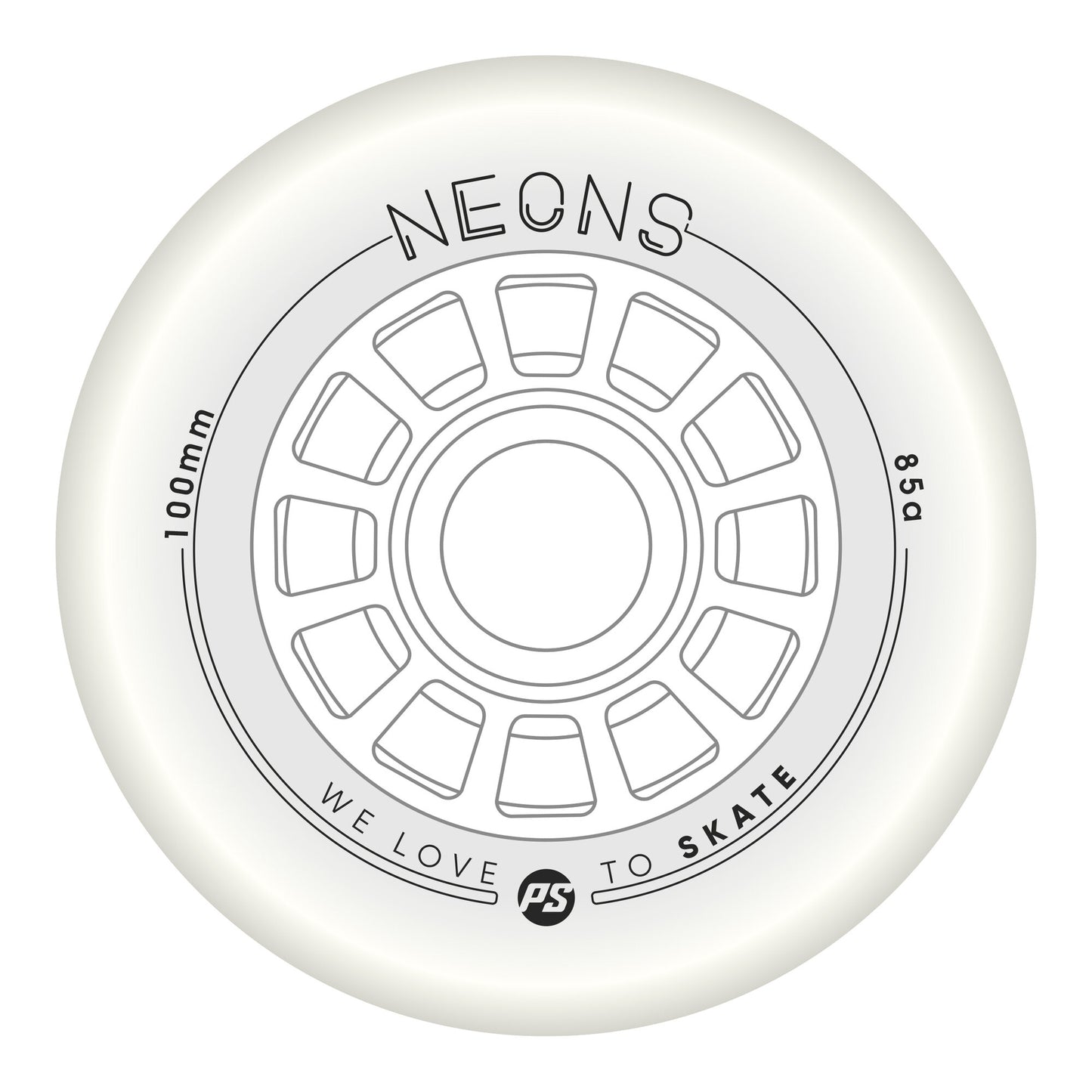 Neons LED 100/85A White 3-pack