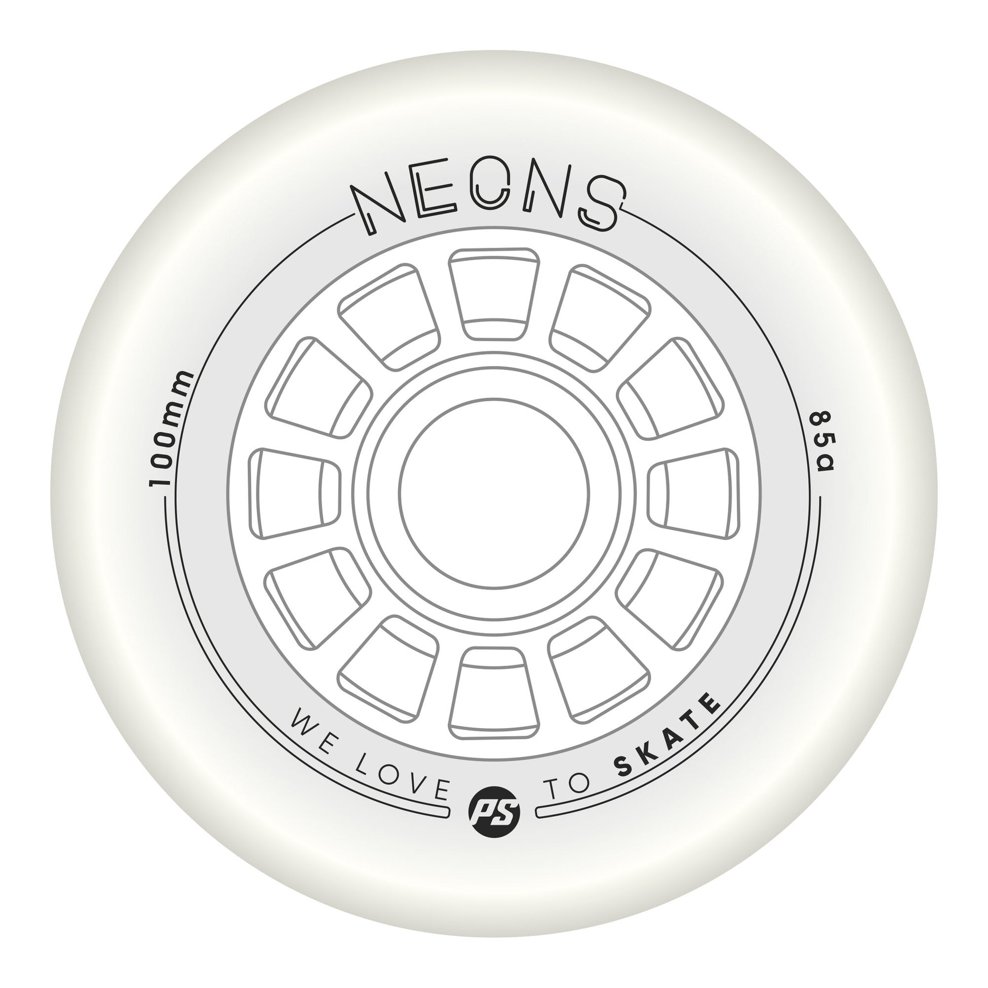 Neons LED 100/85A White 3-pack