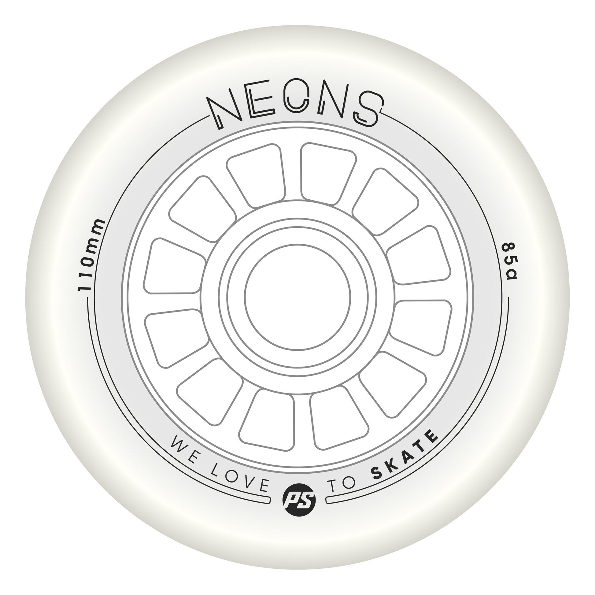 Neons LED 110/85A White 3-pack