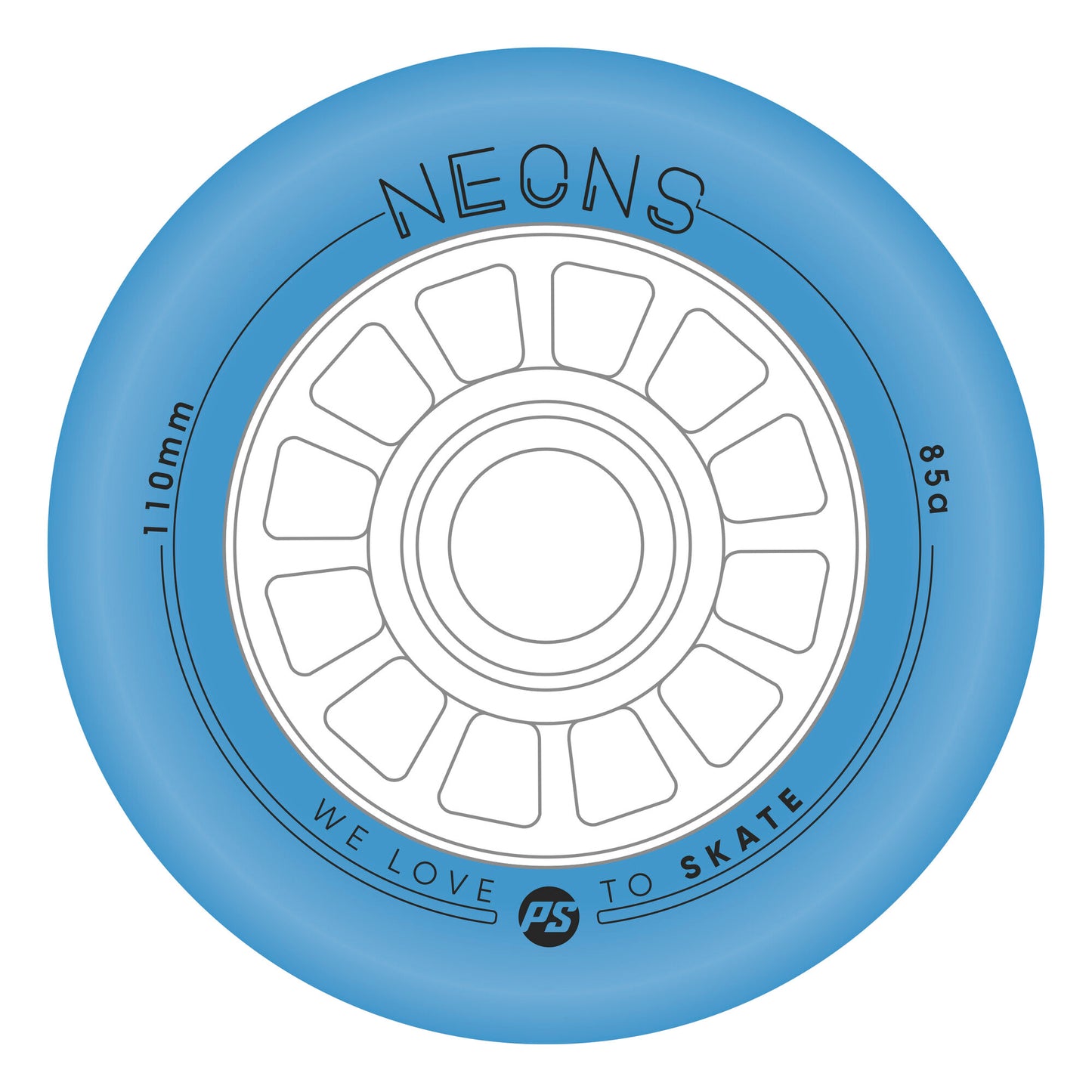 Neons LED 110/85A Blue 3-pack