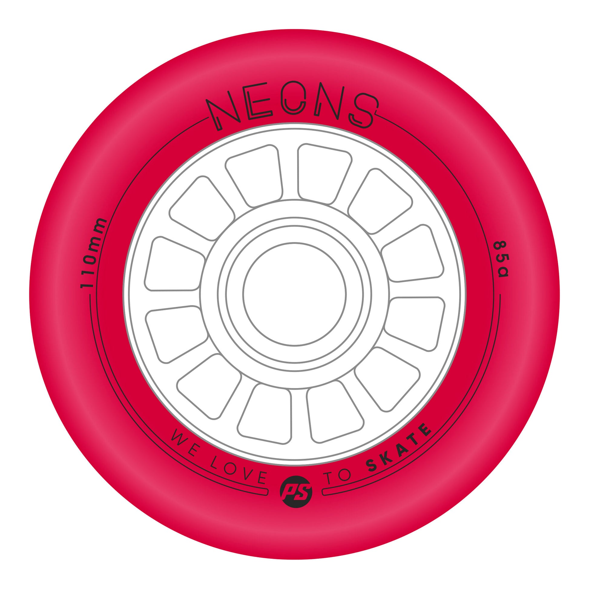 Neons LED 110/85A Red 3-pack