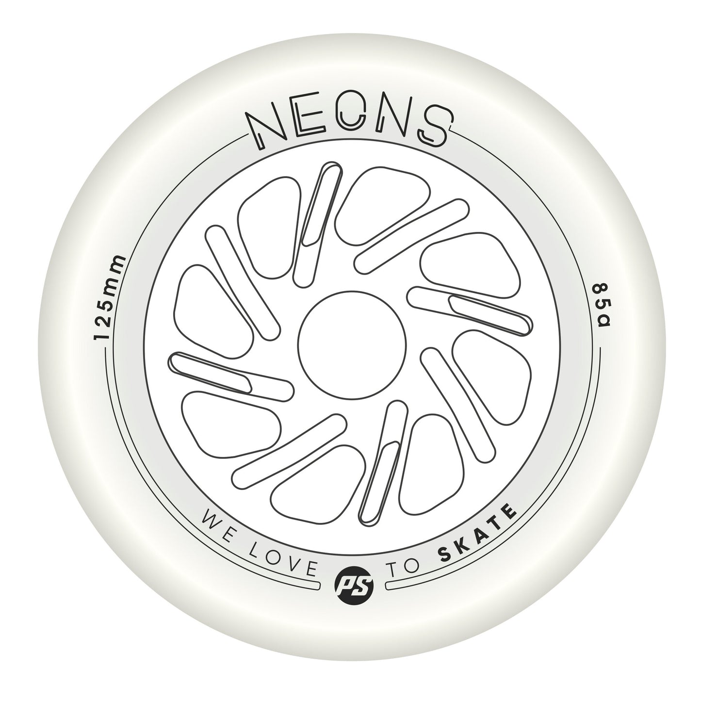 Neons LED 125/85A White 3-pack