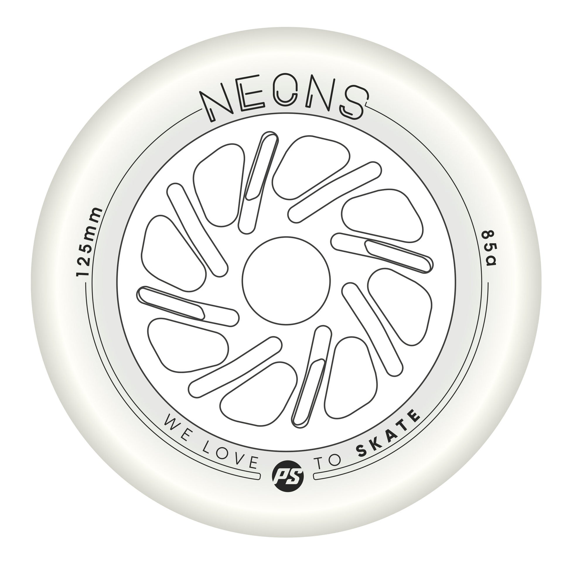 Neons LED 125/85A White 3-pack
