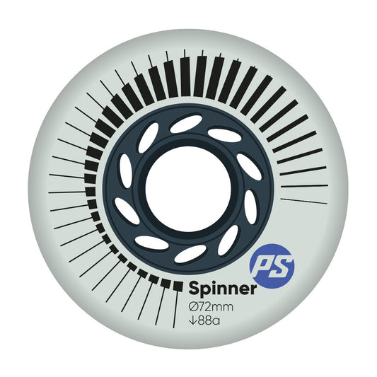 Spinner 72/88A White, 4-pack