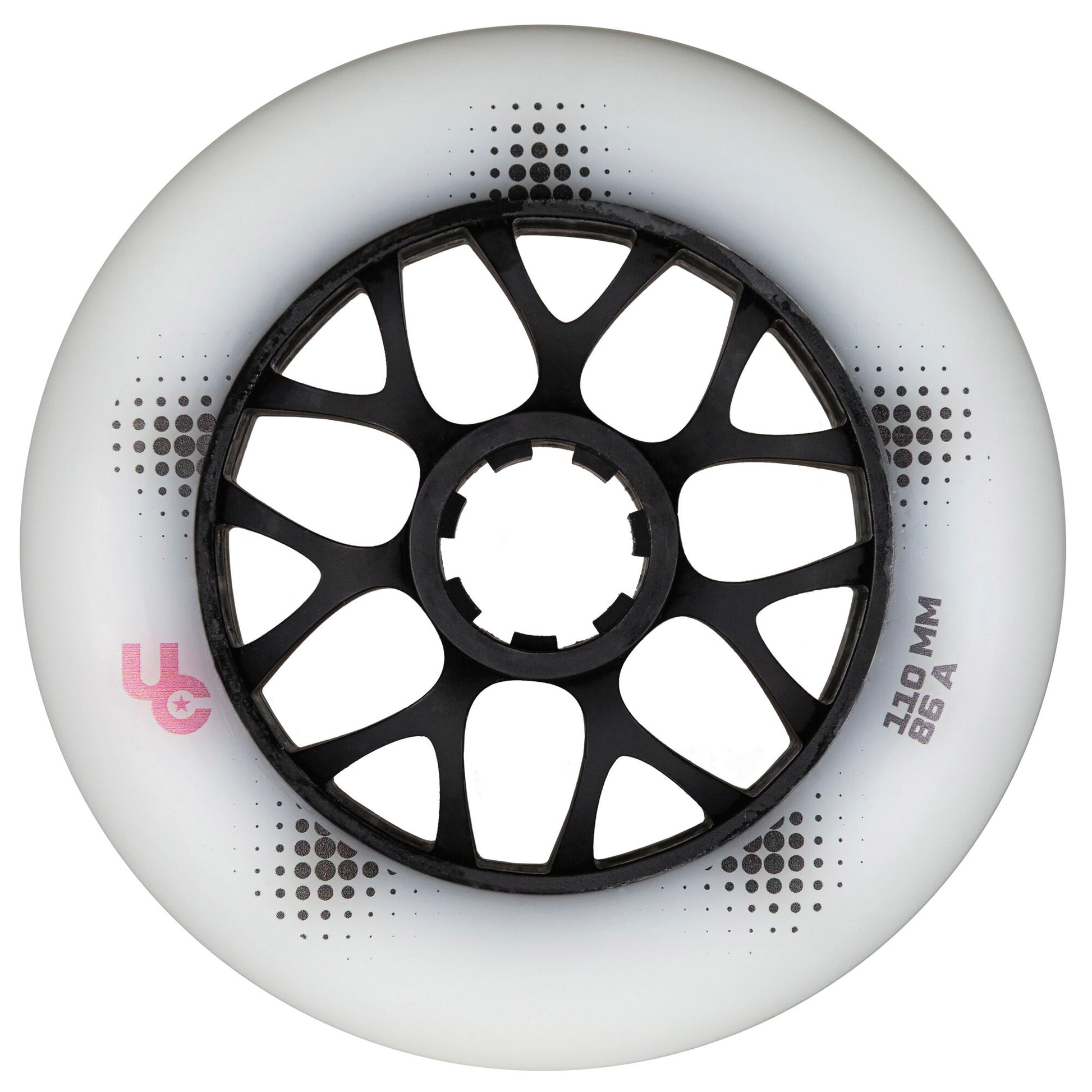 Team PRO 110mm/86a White, 3-Pack