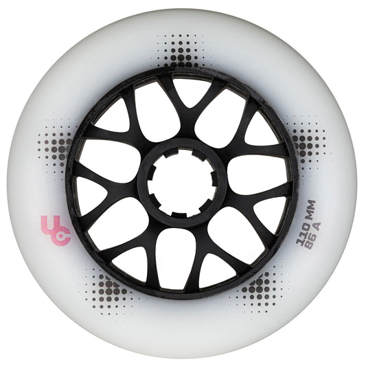 Team PRO 110mm/86a White, 3-Pack
