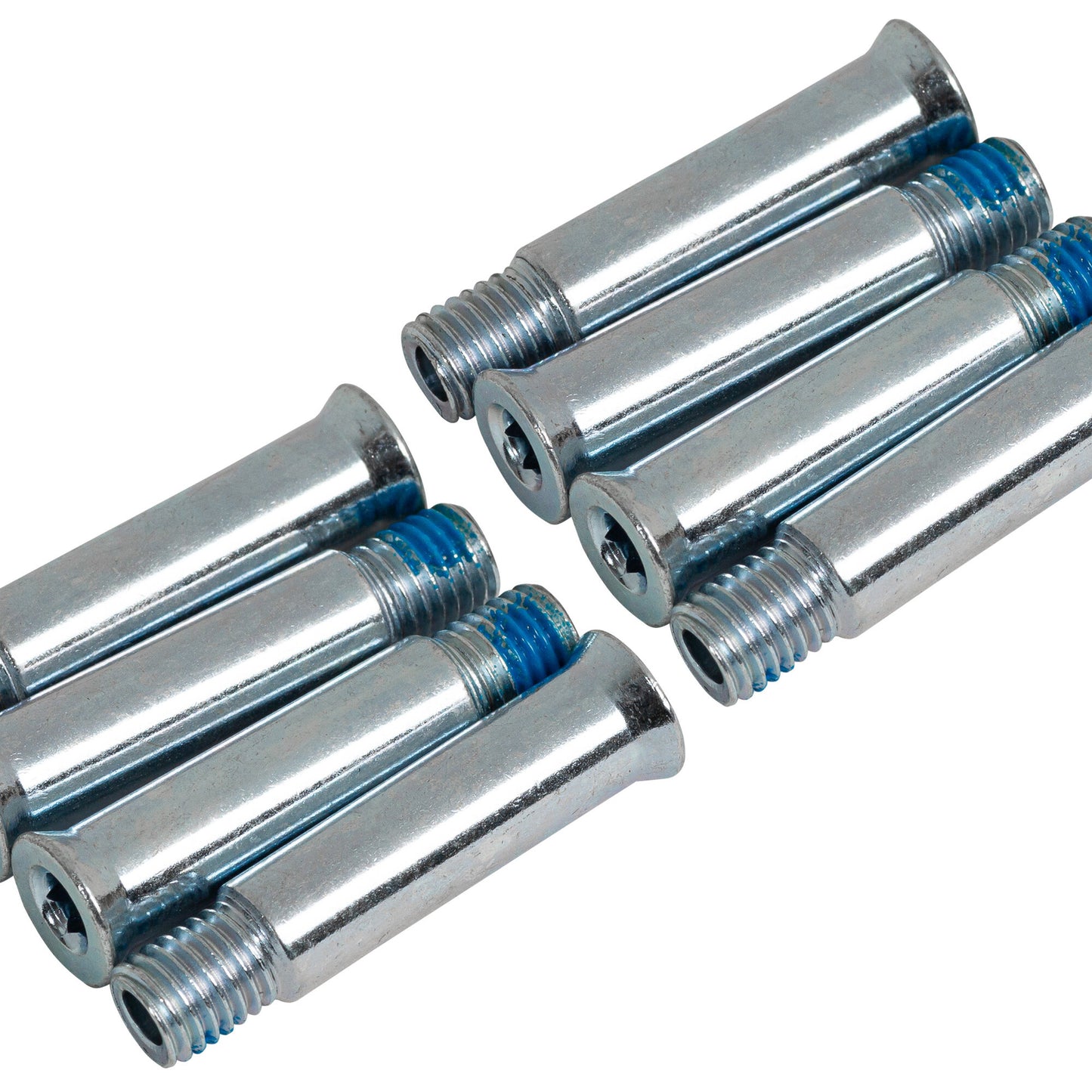 Steel Single Axle, Hex 36mm/8mm - 8 Pack (2)