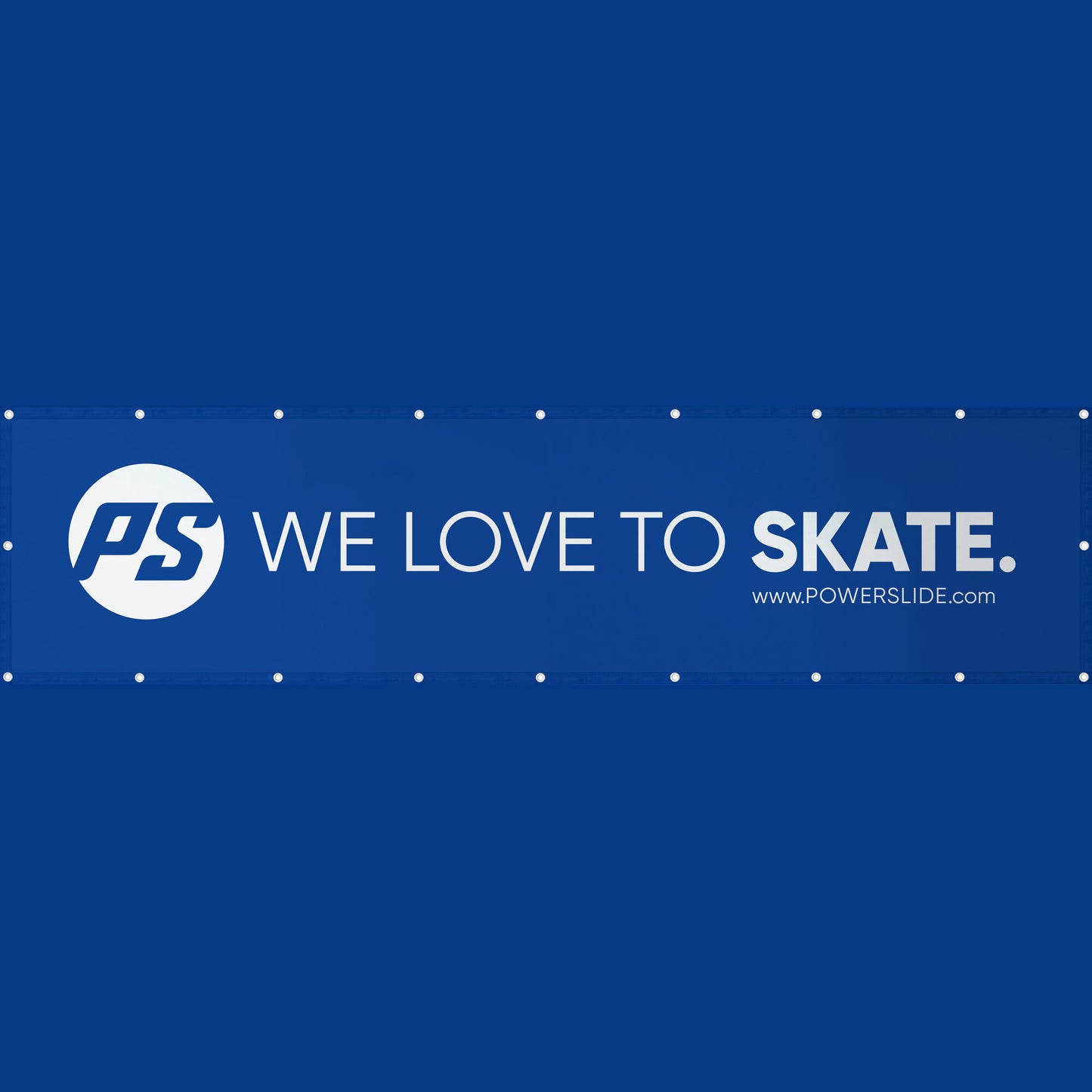 We Love to Skate Banner