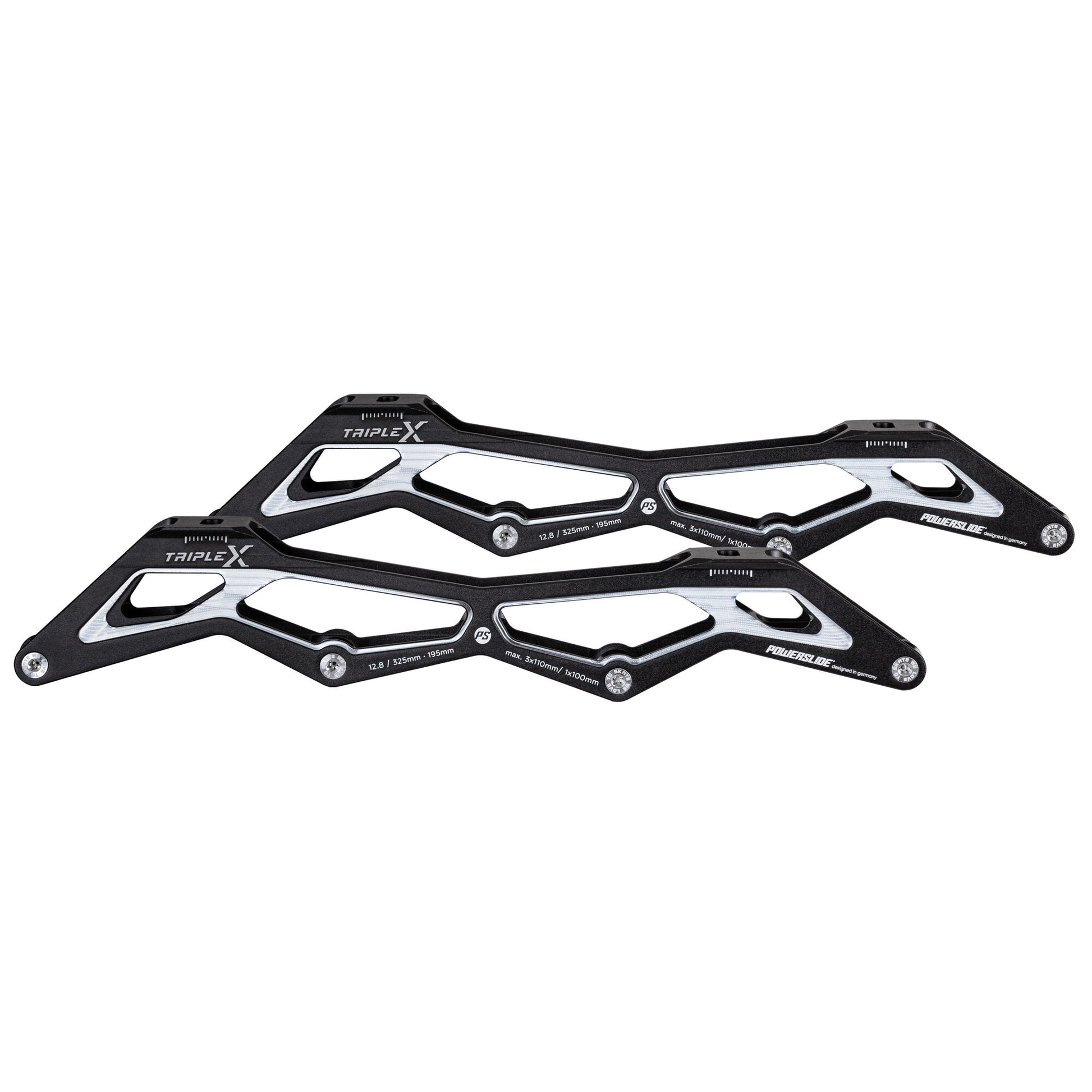 Triple X HILO 12,8" 3x110/1x100, 195 black/silver