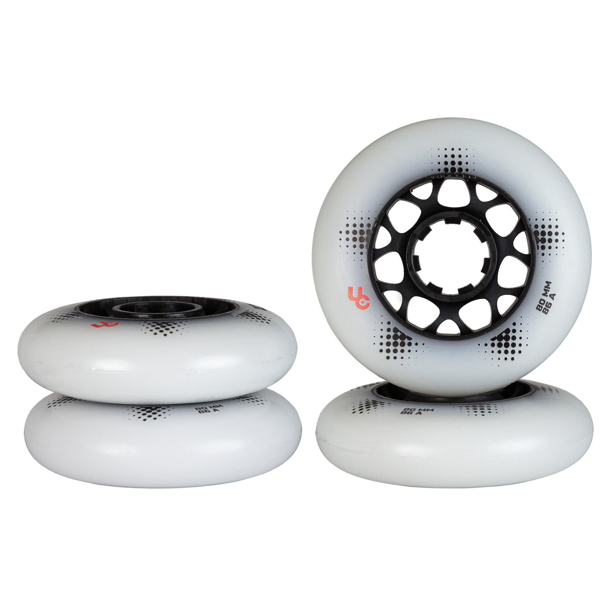 Team PRO 80/88A White, 4-pack (4)