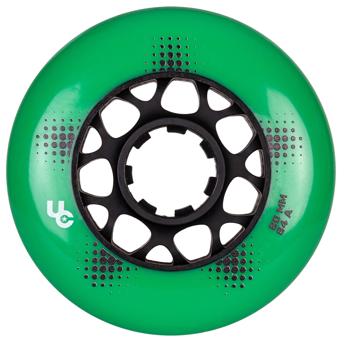 Team PRO 80mm/84A Green, 4-Pack