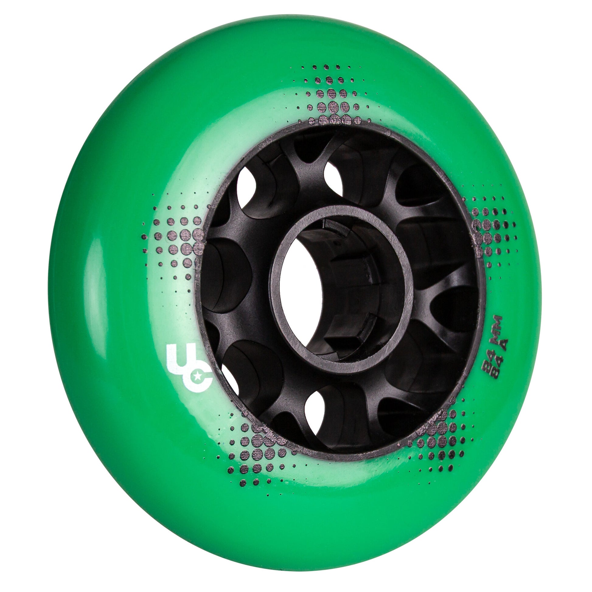 Team PRO 84mm/84A Green, 4-Pack (1)