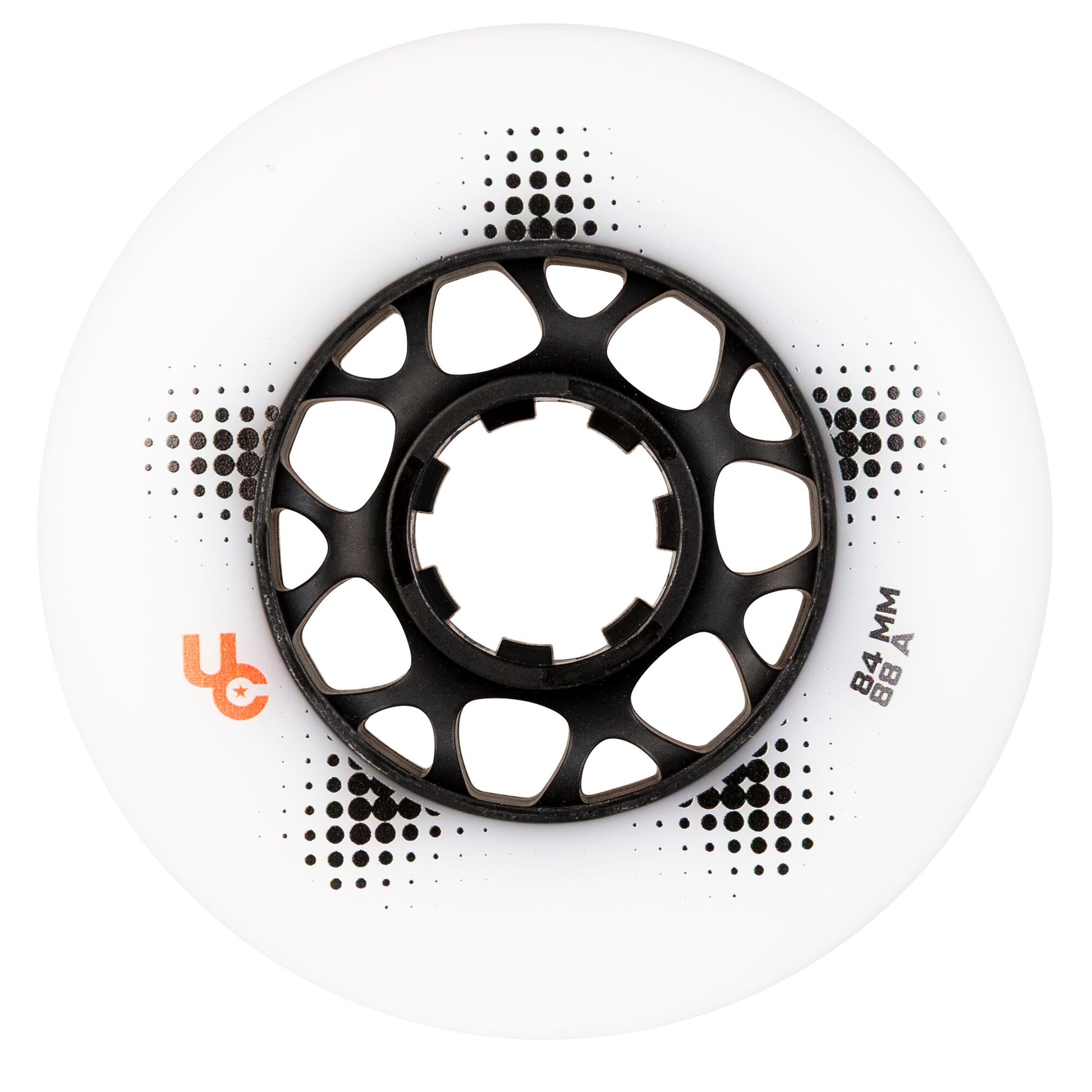 Team PRO 84mm/88a white, 4-Pack