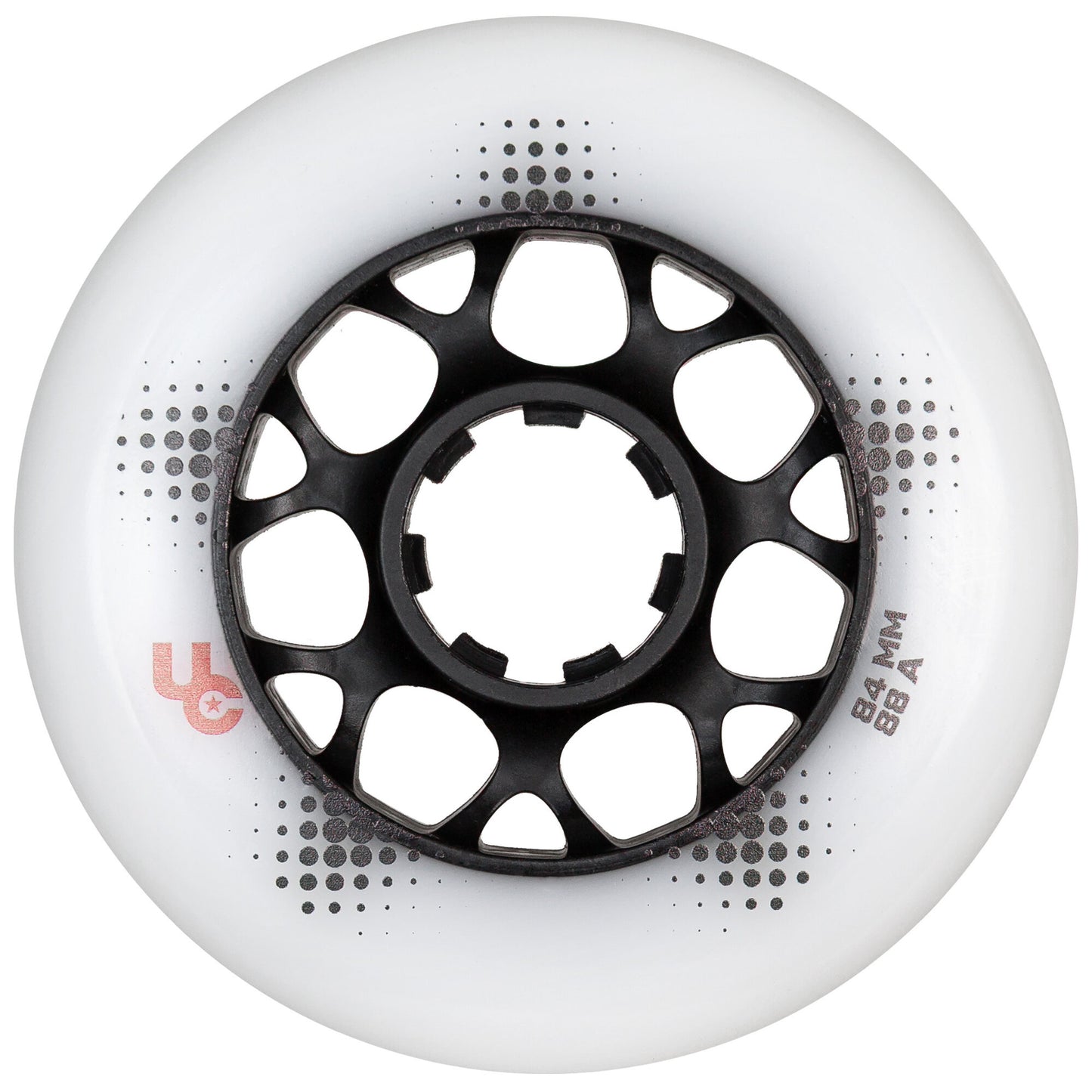 Team PRO 84mm/88A White, 4-Pack