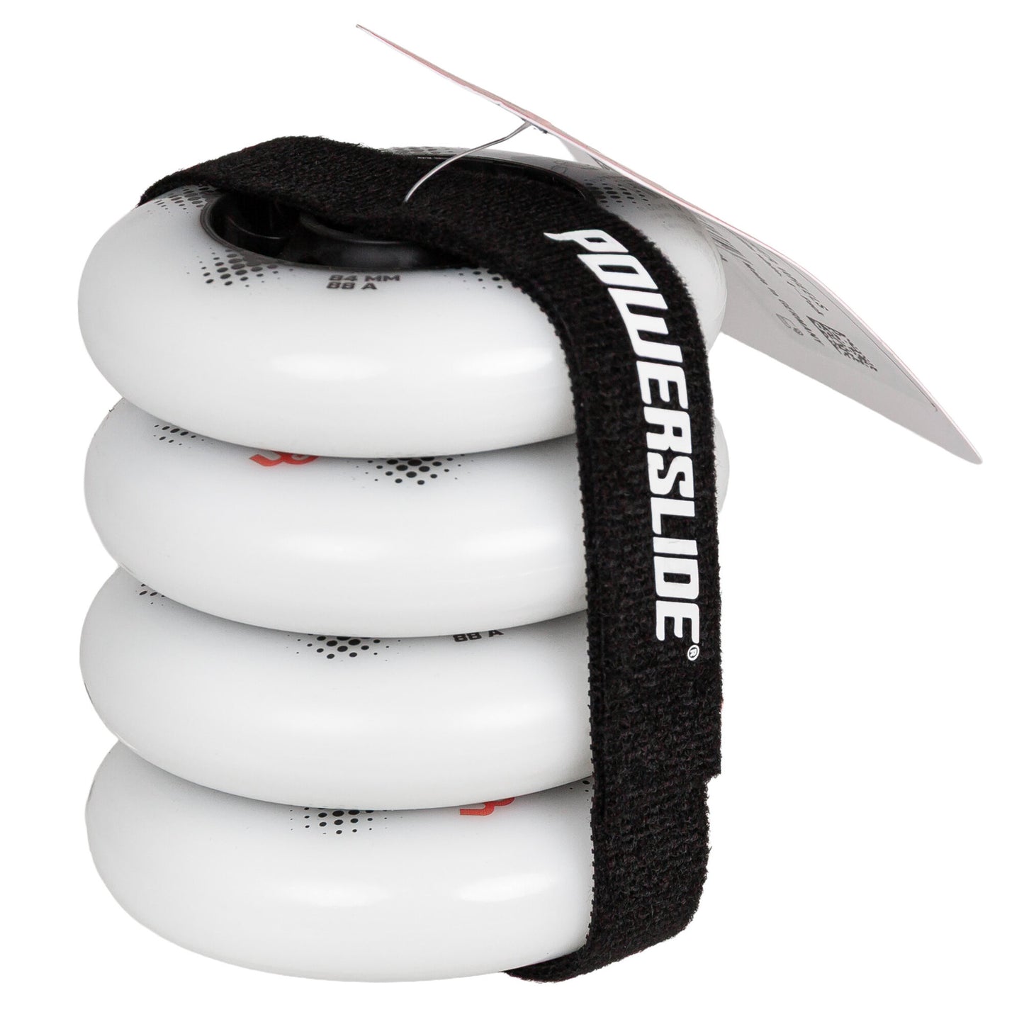 Team PRO 84mm/88A White, 4-Pack (1)