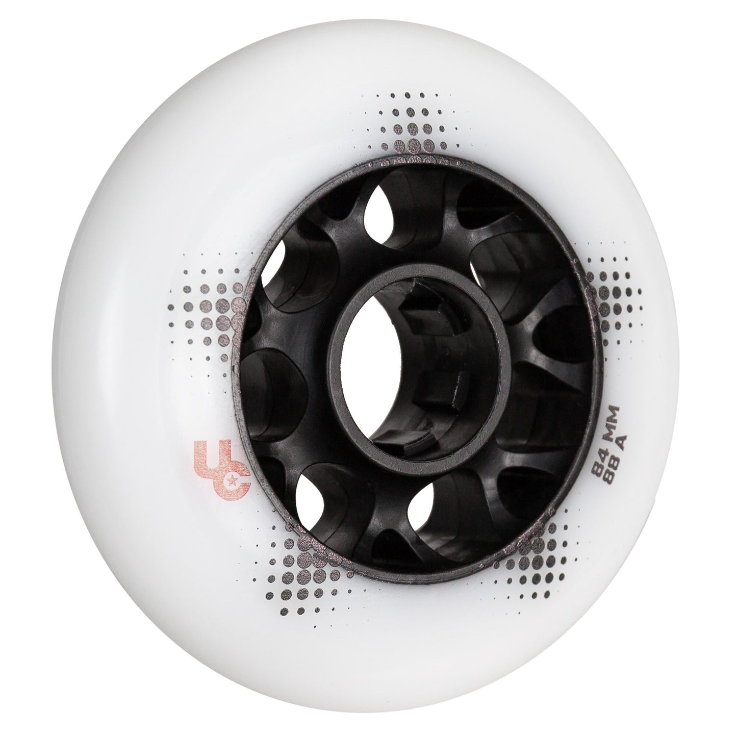 Team PRO 84mm/88A White, 4-Pack (2)