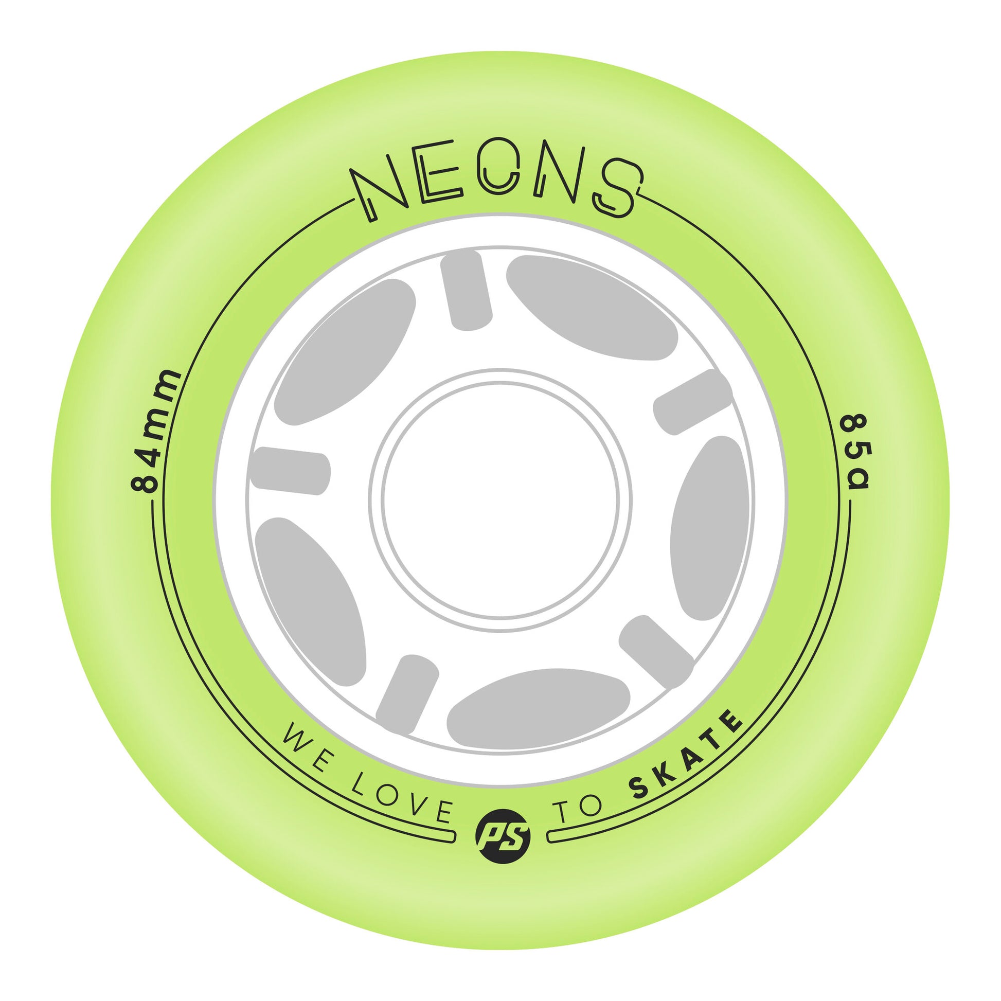 Neons LED 84/85A Green 4-pack