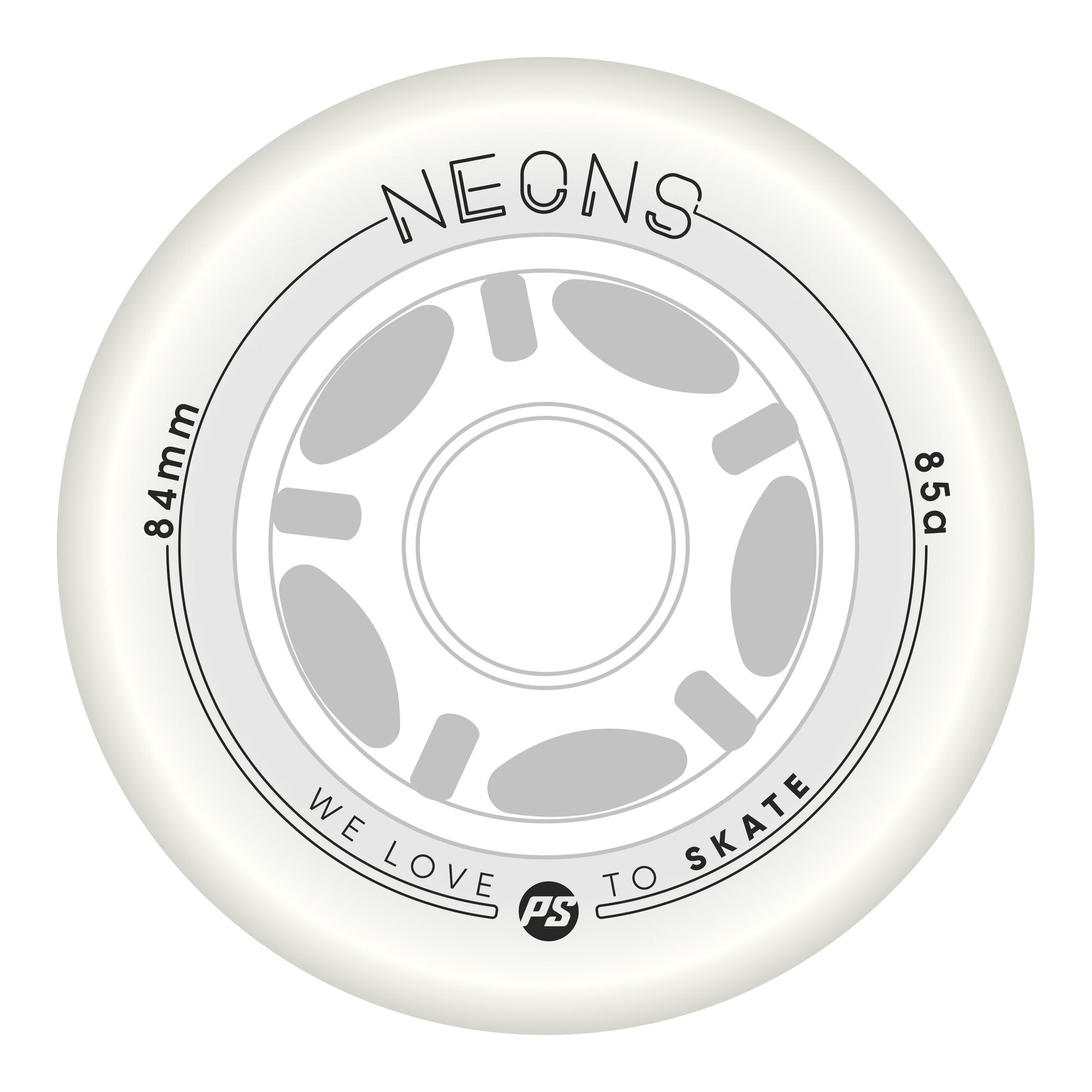 Neons 84/85A White 4-pack