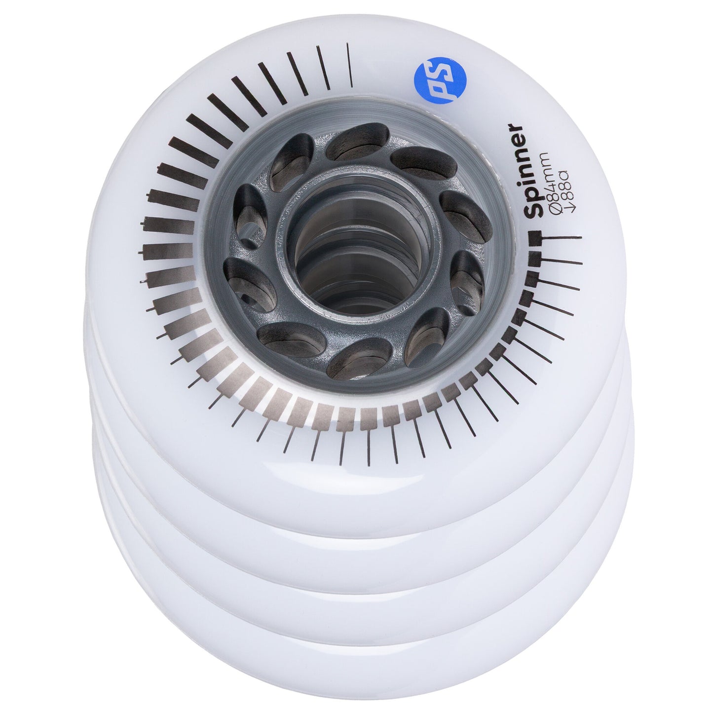 Spinner 84/88A White, 4 pack (2)