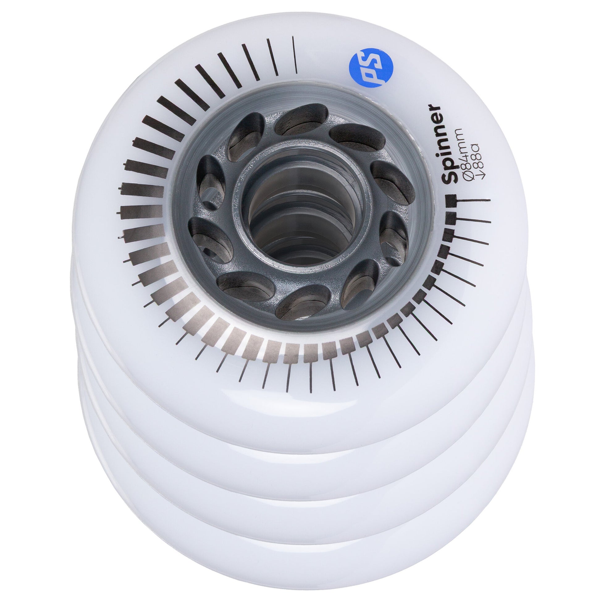 Spinner 84/88A White, 4 pack (2)