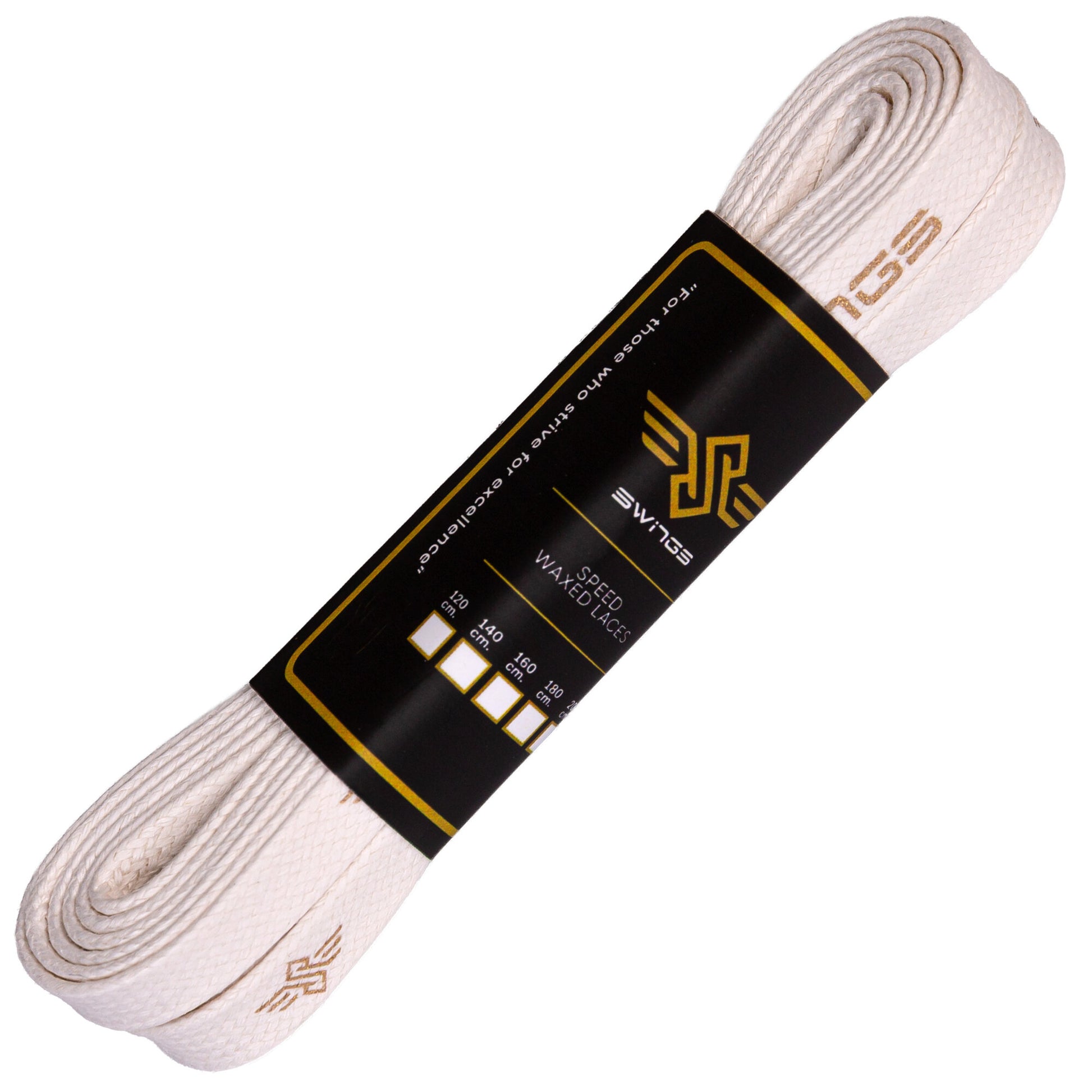 Waxed Superlaces White (1)