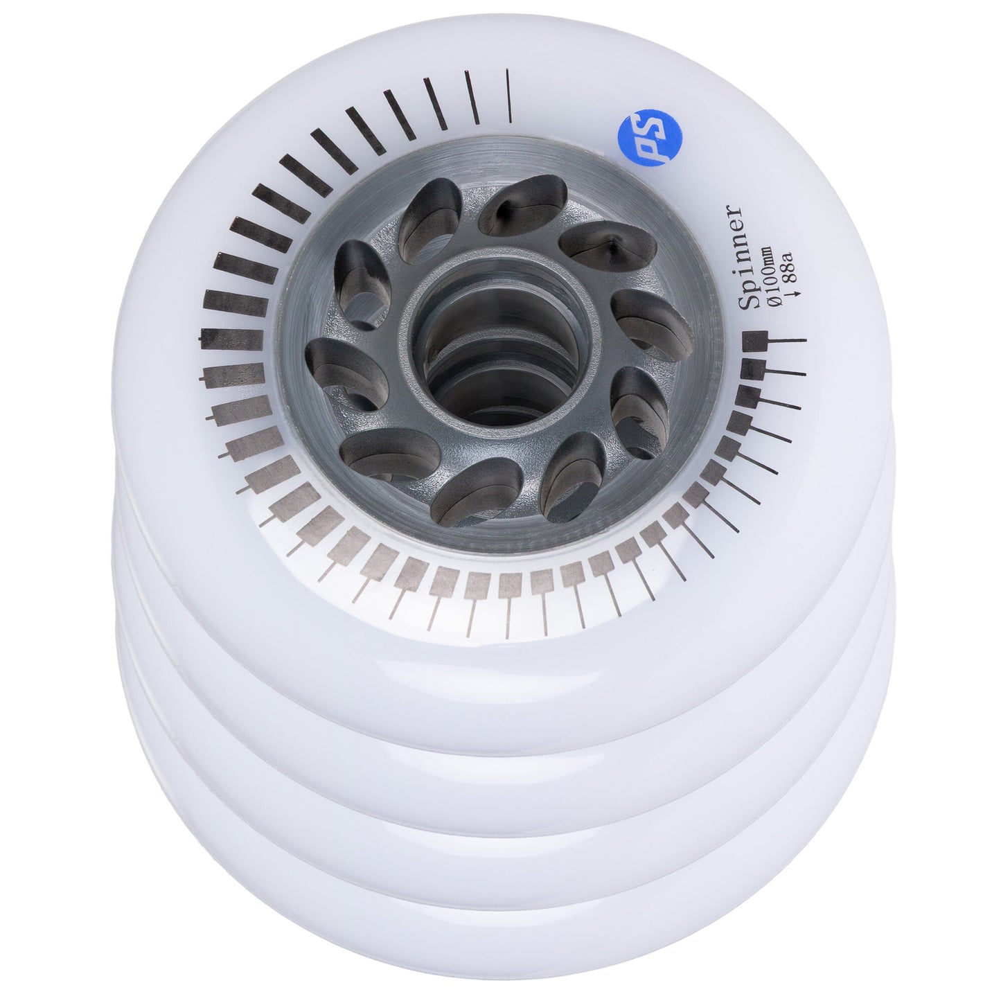 Spinner 100/88A White, 4 pack (2)