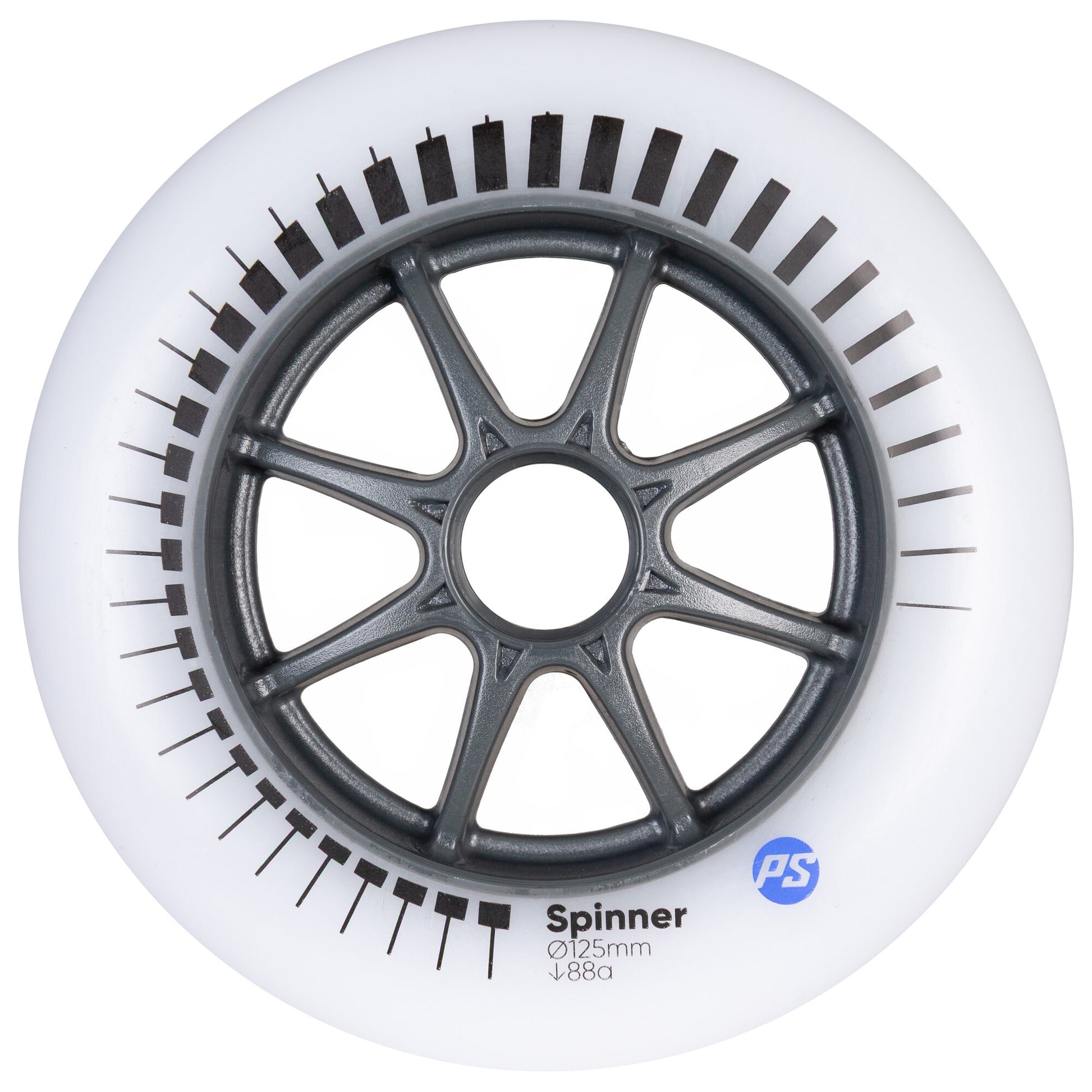 Spinner 125/88A White, 3-pack