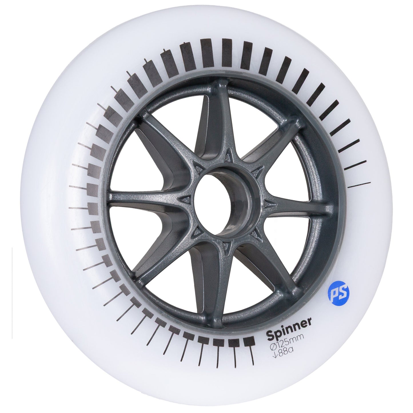 Spinner 125/88A White, 3-pack (1)