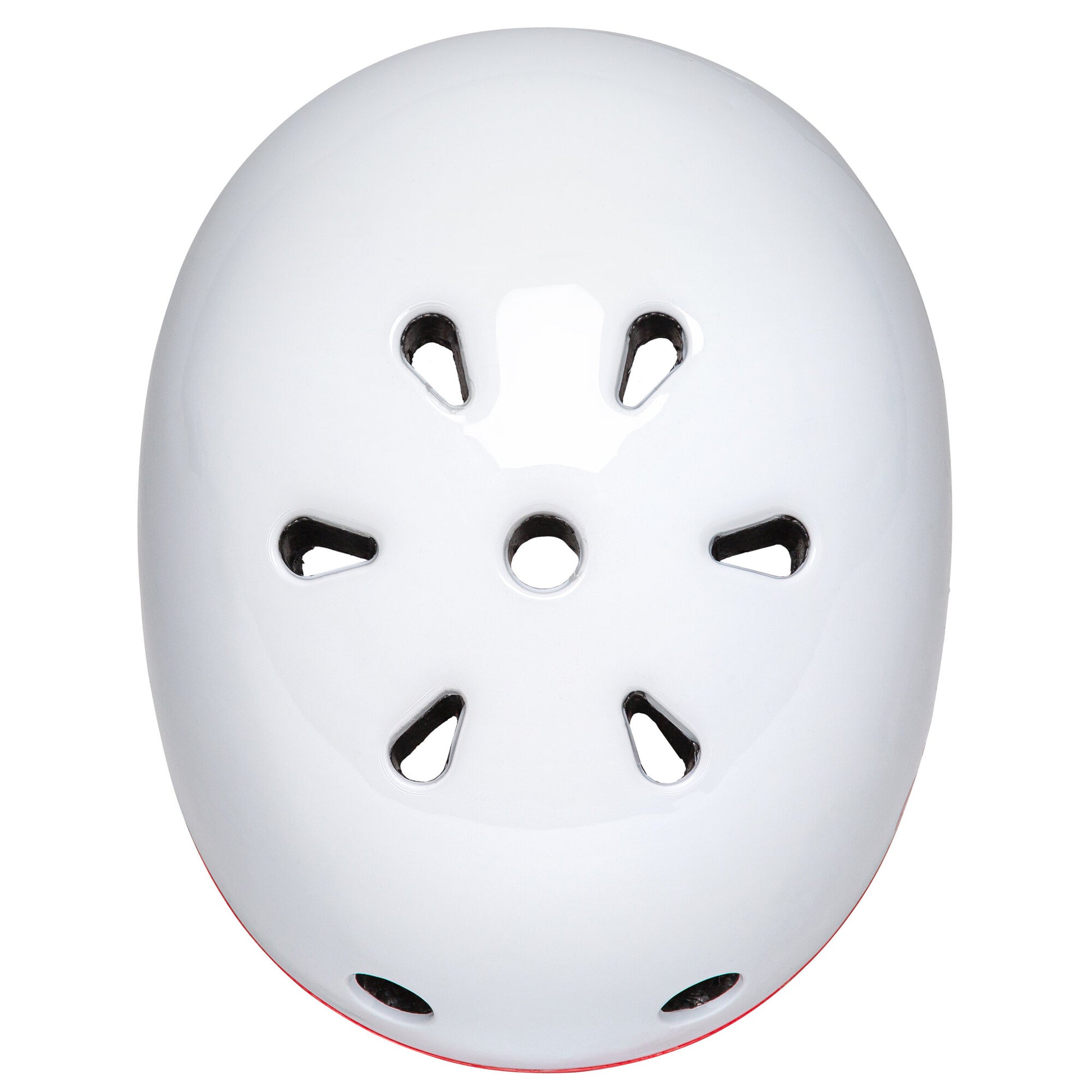 Elite White Red Shiny (include removable peak) (3)