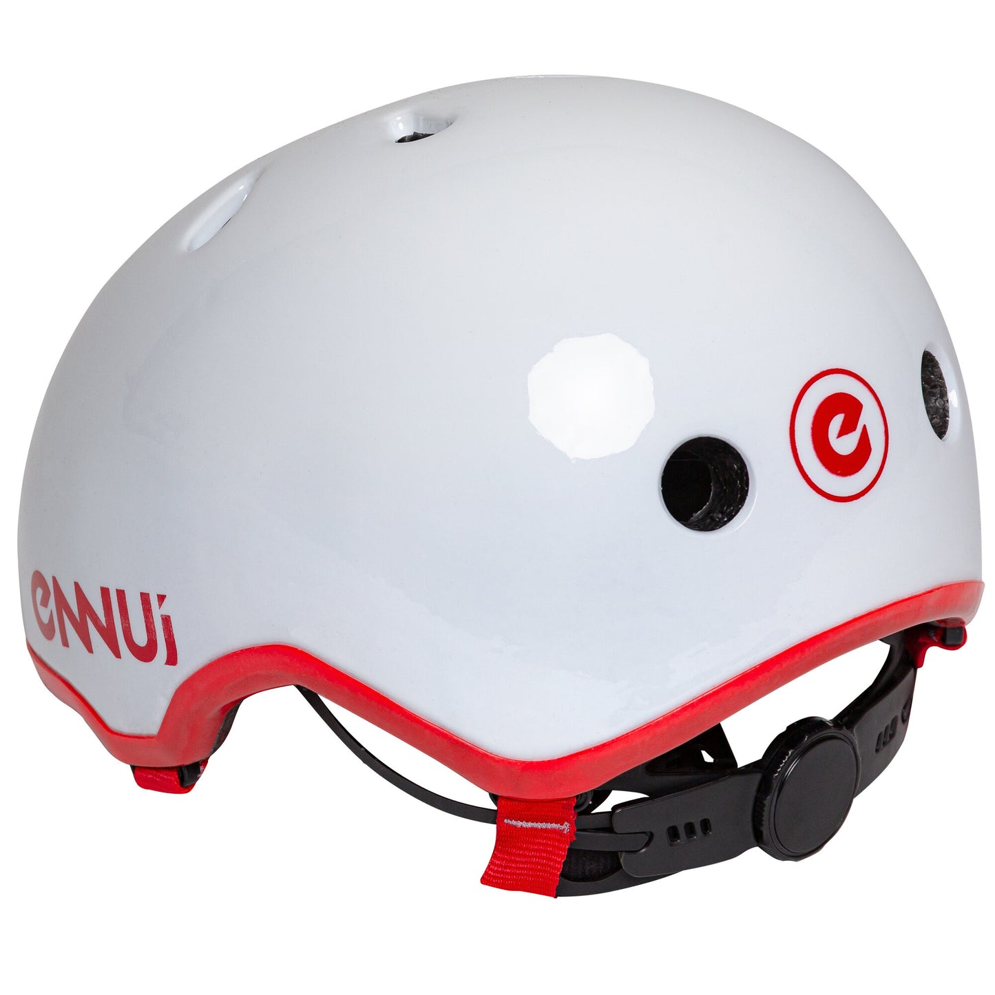 Elite White Red Shiny (include removable peak) (12)